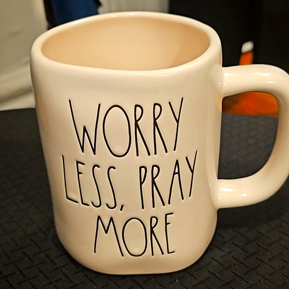 Rae Dunn, worry less. Pray more mug. - Picture 1 of 3